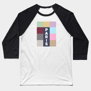 Eras Tour Abstract (Paris) Baseball T-Shirt